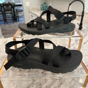 Chaco black on black Sandal Size 8